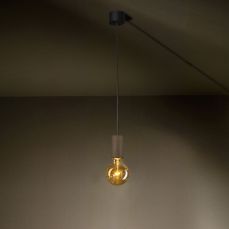 Nuts hanglamp 230v max 40W brons