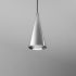 Iconica hanglamp LED 1780Lm 3000K zilver