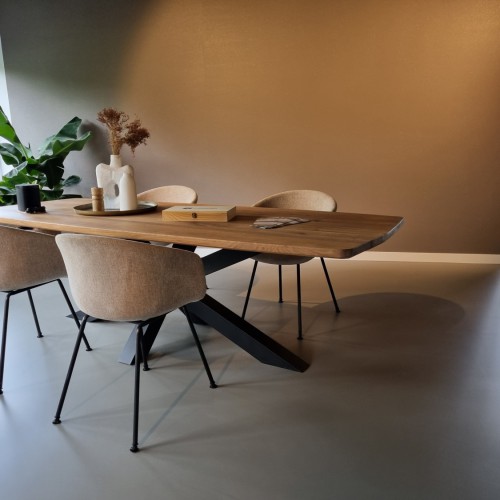 Verlichting betoncire wand door Canlux