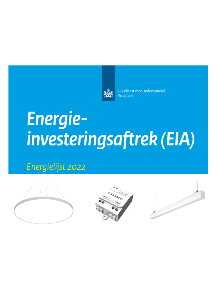EIA subsidieregeling 2022 voor verlichting!